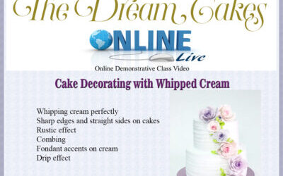 Decorating Whipped Cream Cakes