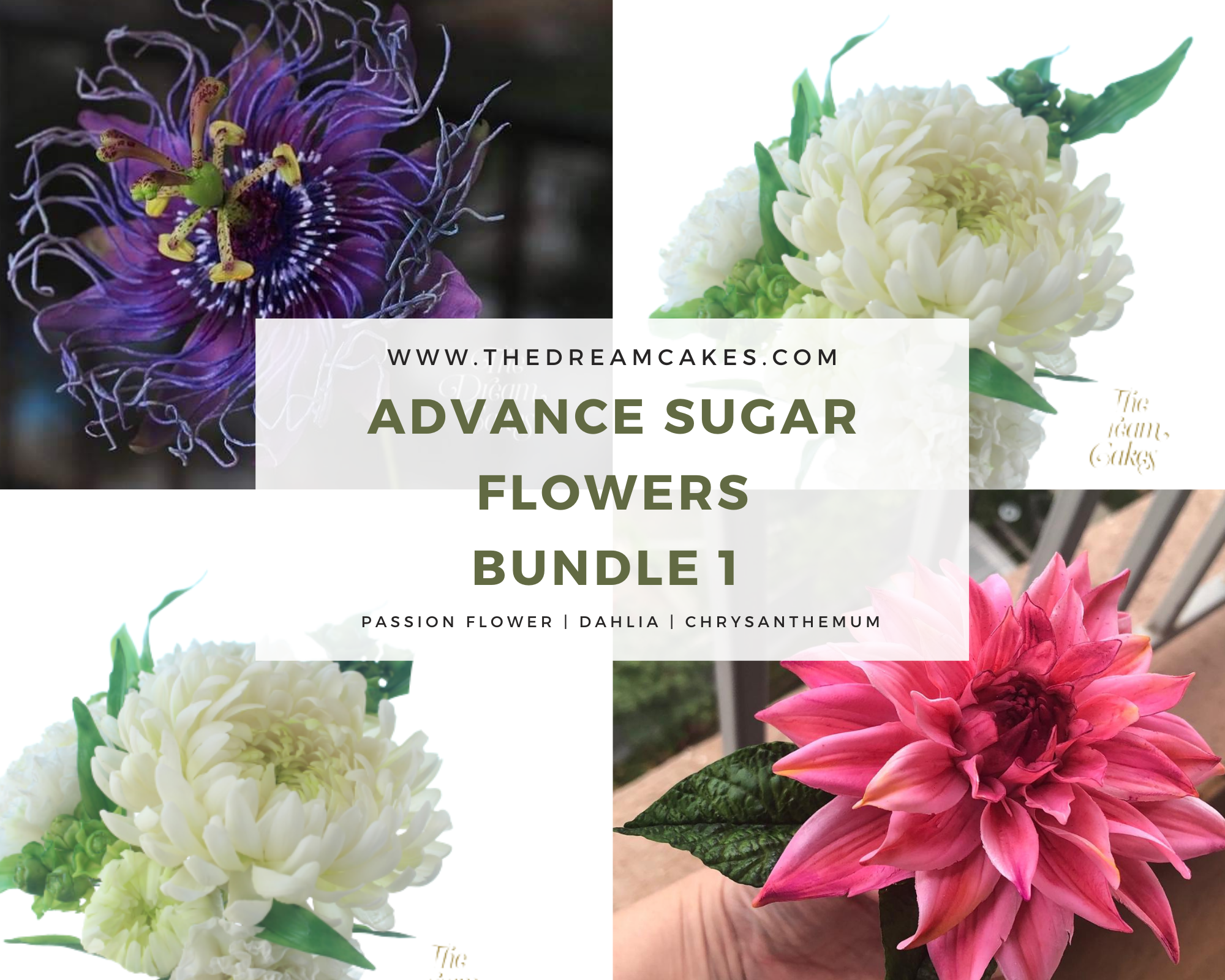 Advanced Sugar Flowers Bundle