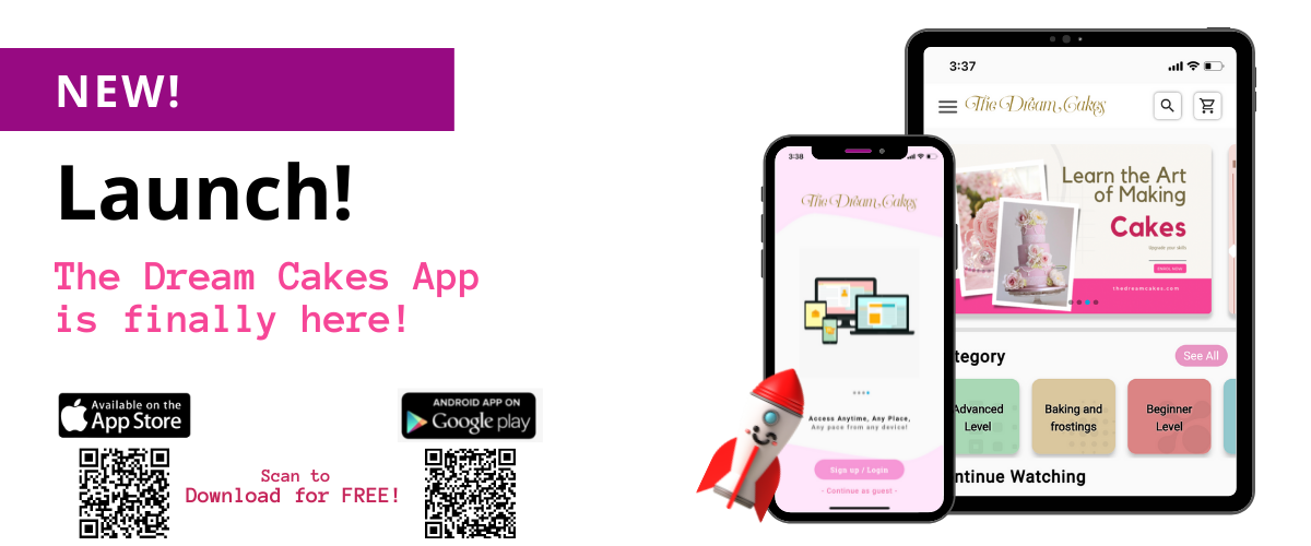 Online Cake Baking & Decorating Classes